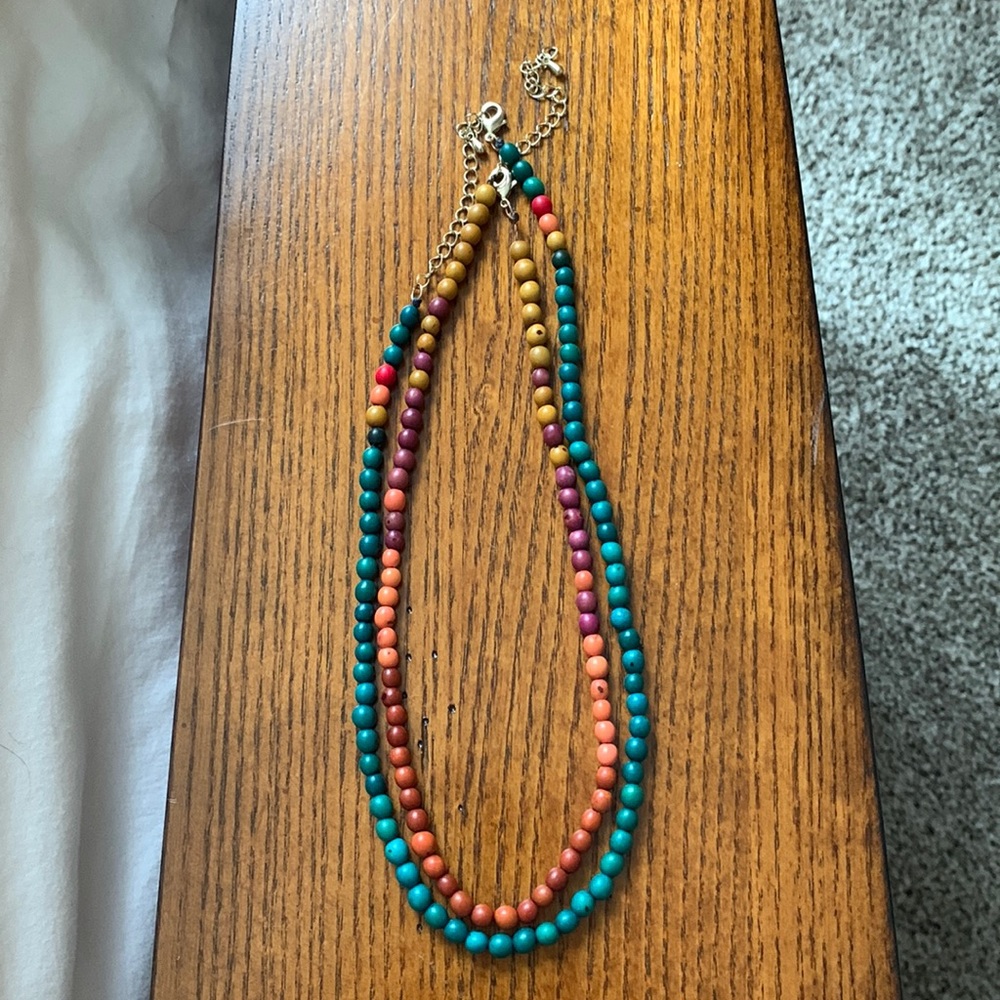 Noonday Collection Handmade Beaded Necklace set